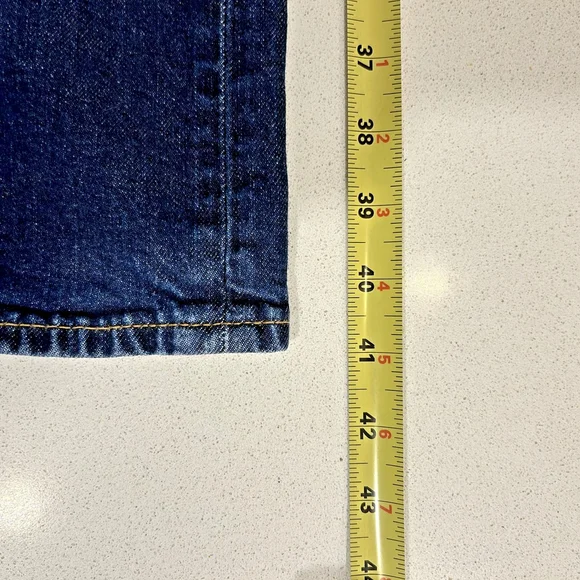 Men's Levi's 502 Taper Fit 34x34 Dark Wash - Stretch - Picture 12 of 14